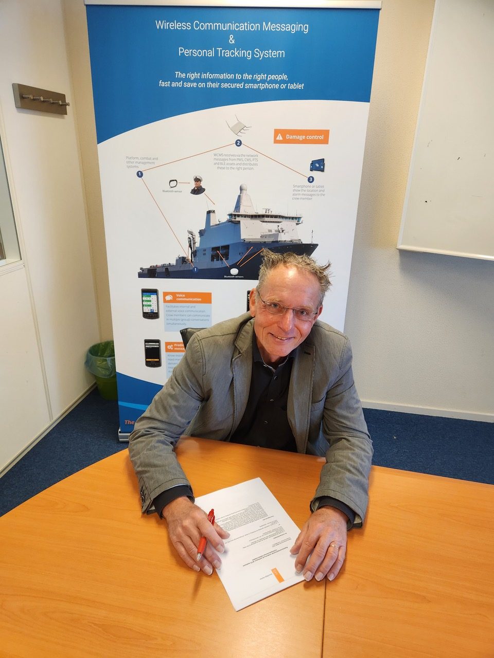 The IP Company awarded with a new Royal Netherlands Navy contract