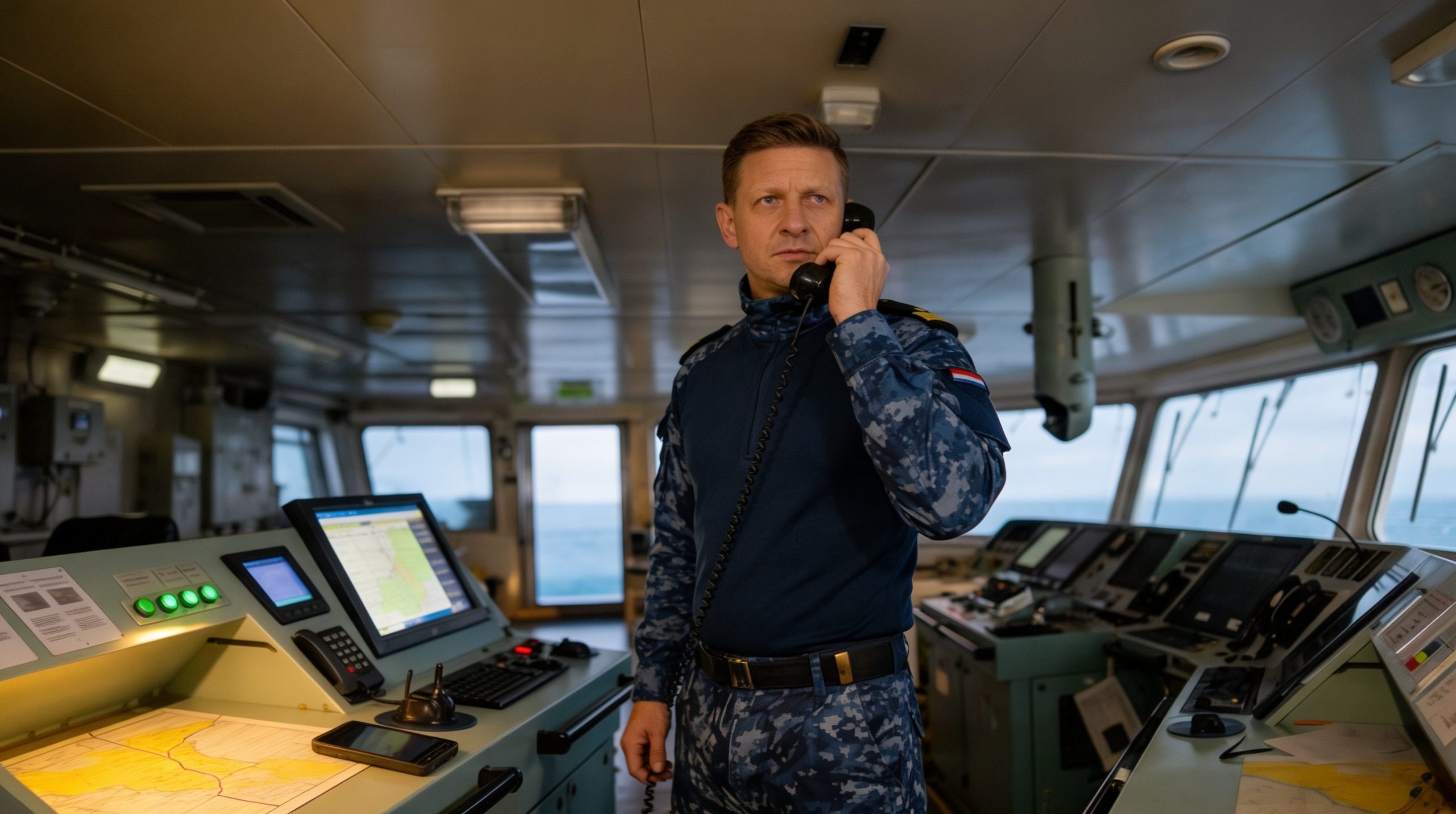 In service date on board Joint Support Ship (RNLN)
